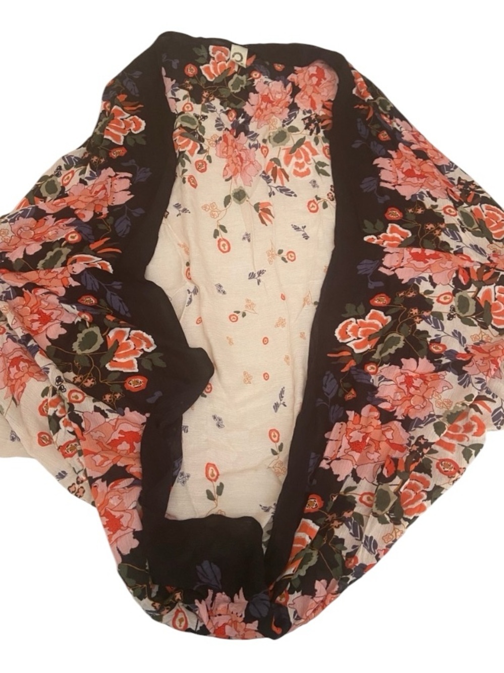 ANTHROPOLOGIE AKEMI & KIN FLORAL KIMONO